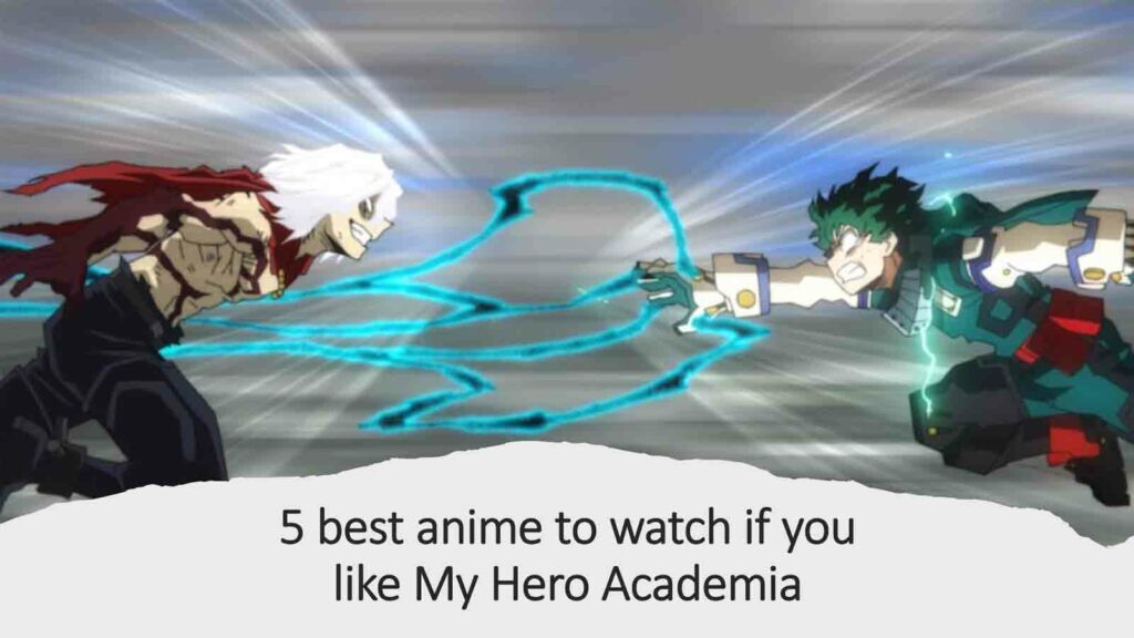 Tomura Shigaraki and Izuku Midoriya in My Hero Academia Season 6 in ONE Esports featured image for article "5 best anime to watch if you like My Hero Academia"