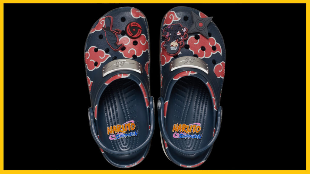 Naruto Crocs featuring Itachi clogs