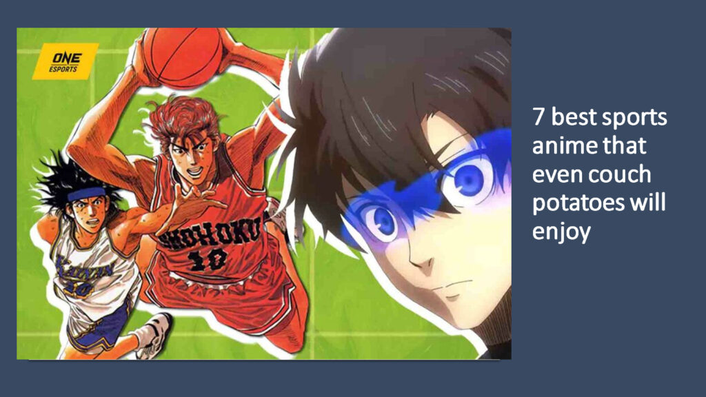 Slam Dunk's Sakuragi Hanamichi and Nobunaga Kiyota, along with Blue Lock's Yoichi Isagi in ONE Esports' best sports anime listicle