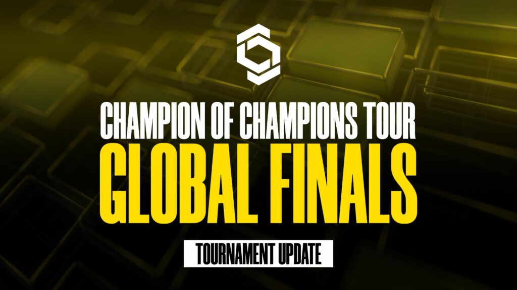 Champion of Champions Tour (CCT) Season 1 Global Finals key visual