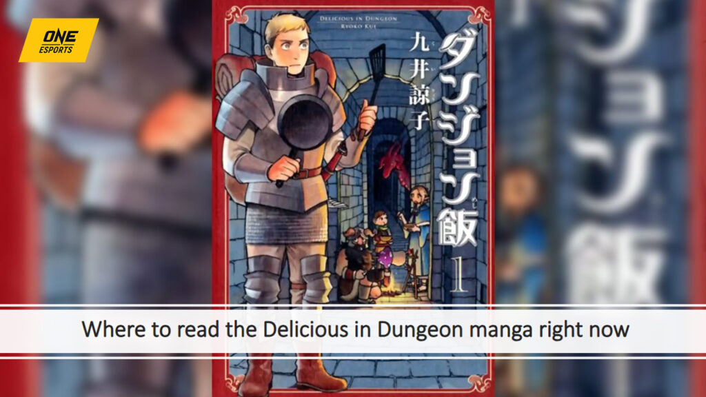 Delicious in Dungeon Manga Volume 1 Japanese Cover Laios