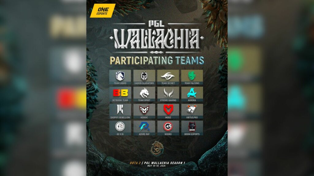 PGL Wallachia Season 1 participating teams