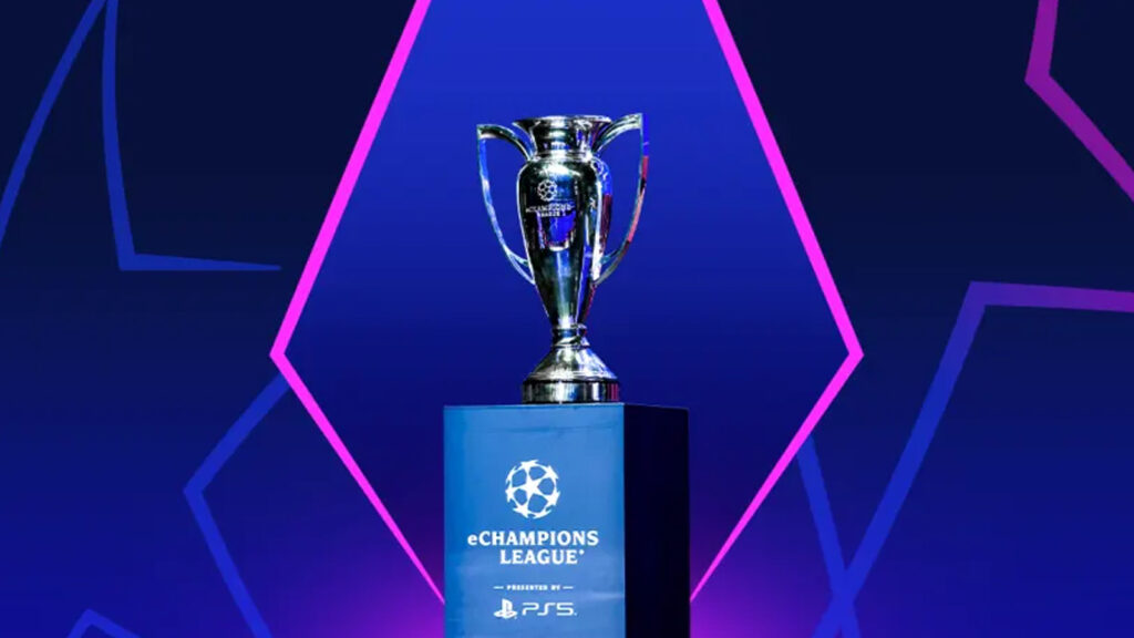 eChampions League 2024 trophy