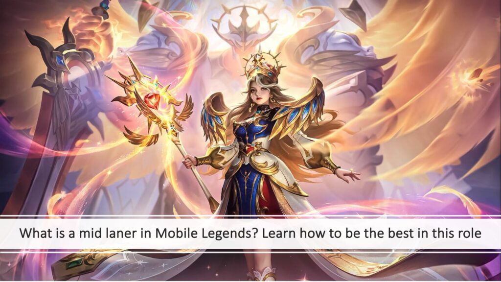 What is a mid laner in Mobile Legends: Bang Bang featuring Sun Empress Vexana skin