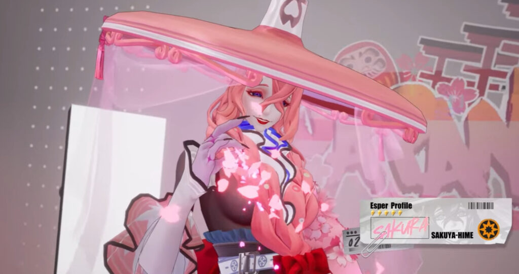 Sakura's in-game model in Dislyte (Image via Lilith Games)