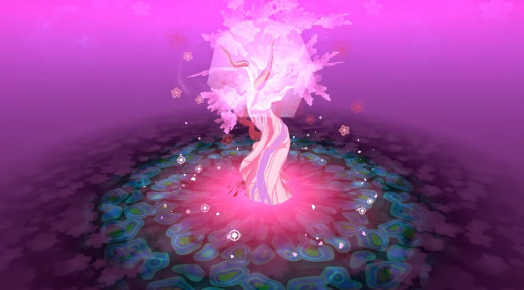 Sakura using her third ability (Image via Lilith Games)