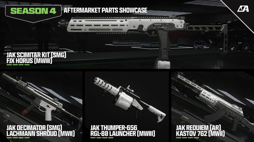 New aftermarket parts in MW3 Season 4