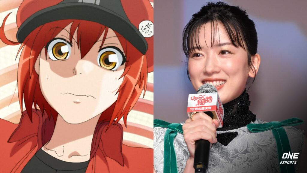 Red Blood Cell actor Mei Nagano in Cells at Work live action
