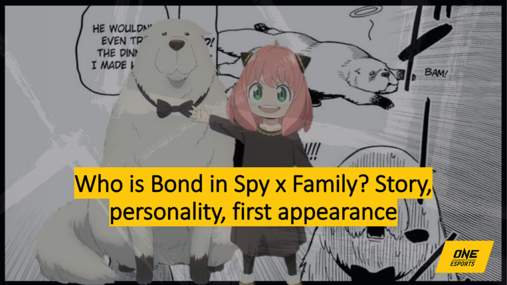 Bond in Spy x Family manga and anime