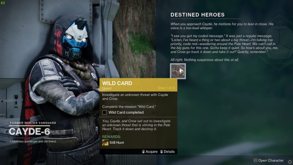 Destiny 2 Wild Card