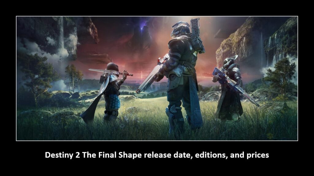 Destiny 2 The Final Shape key visual featured in ONE Esports' image for the expansion's release date, editions, and prices