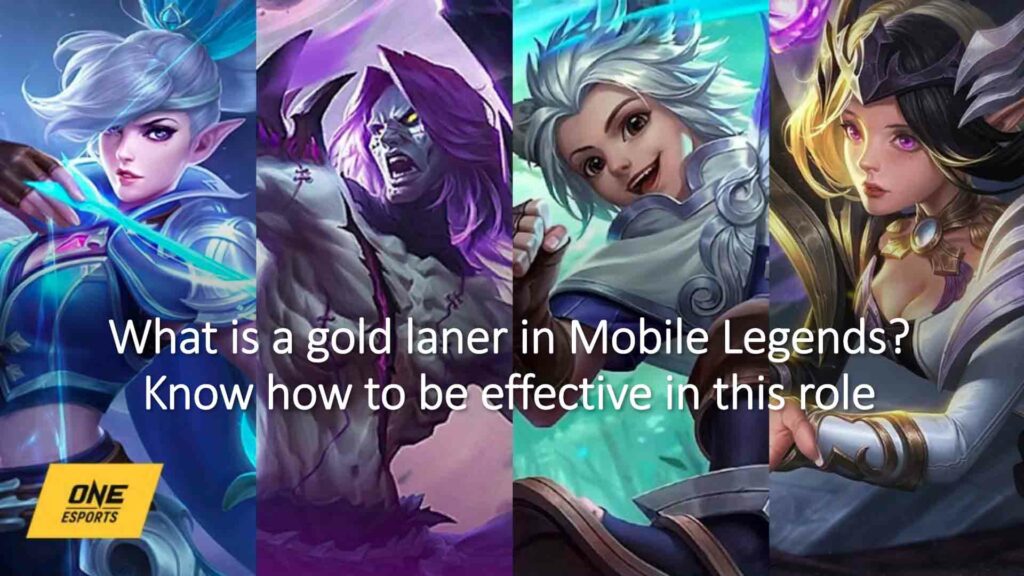 What is a gold laner in Mobile Legends? Know how to be effective in this role, a ONE Esports guide