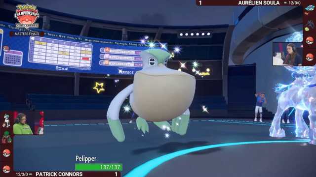 Pelipper on the winning Pokémon NAIC team.