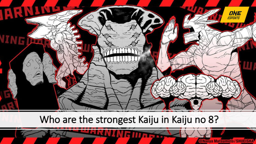 Strongest Kaiju in Kaiju No 8, featuring Kaiju No 9, 14, 10, 15, and 11