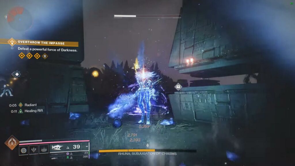 Destiny 2 Overthrow boss Rhuna