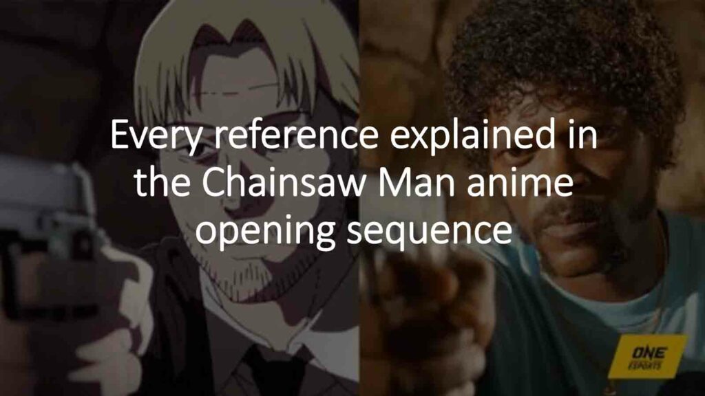 Every reference explained in the Chainsaw Man anime opening sequence ONE Esports featured image