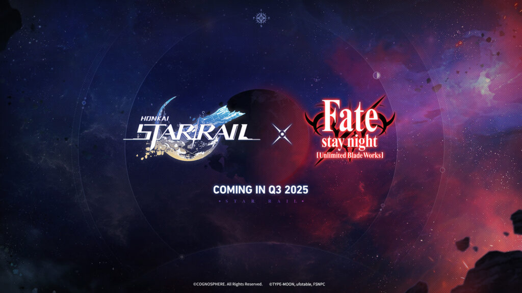 Honkai Star Rail and Fate/stay night Unlimied Blade Works collaboration