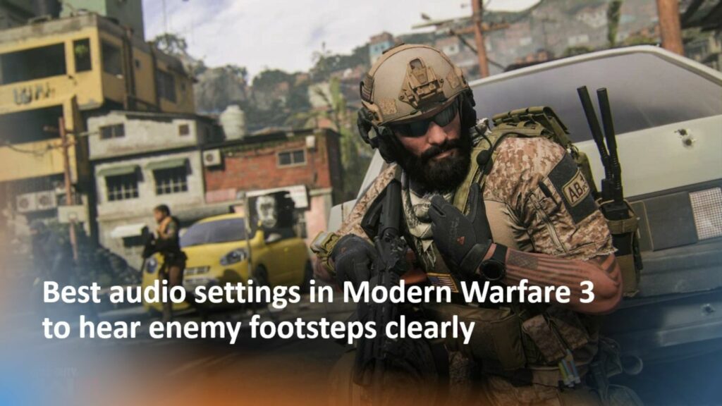 Modern Warfare 3 operator BBQ in ONE Esports' image for the best audio settings in MW3