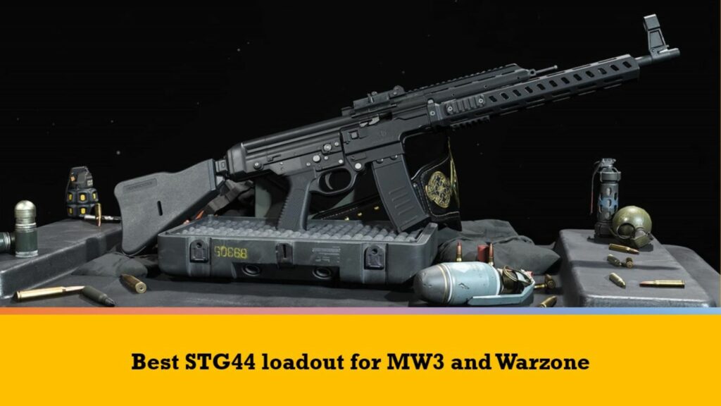 STG44 assault rifle in ONE Esports' image for the best STG44 loadout in Modern Warfare 3 and Warzone