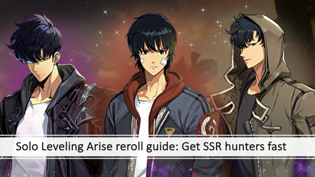 Solo Leveling Arise reroll guide: Get SSR hunters fast ONE Esports article and the three costumes for protagonist Sung Jinwoo