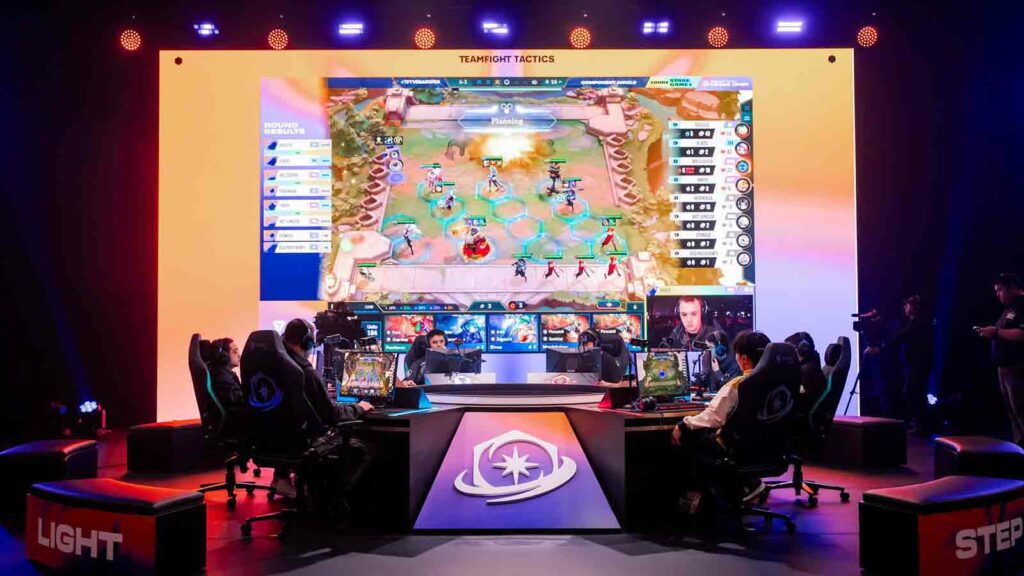 TFT Vegas Open 2023 broadcast studio 