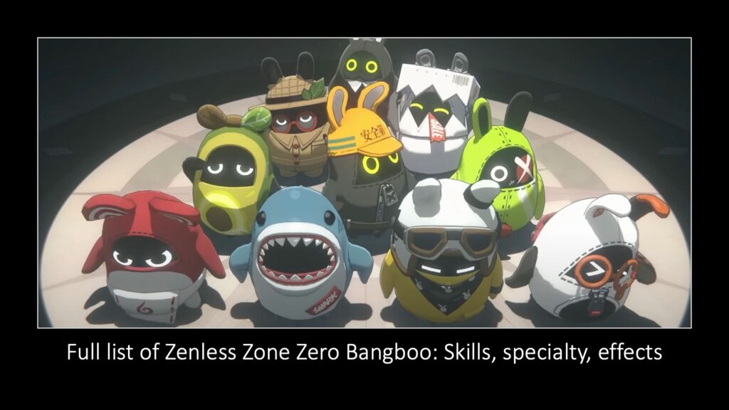 The Bangboo in Zenless Zone Zero ONE Esports guide