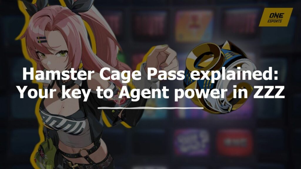 Nicole Demara and Hamster Cage Pass in ONE Esports' image for Hamster Cage Pass explained in Zenless Zone Zero