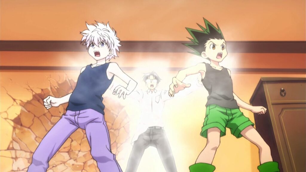 Hunter x Hunter's Wing training Gon Freecss and Killua Zoldyck to Nen