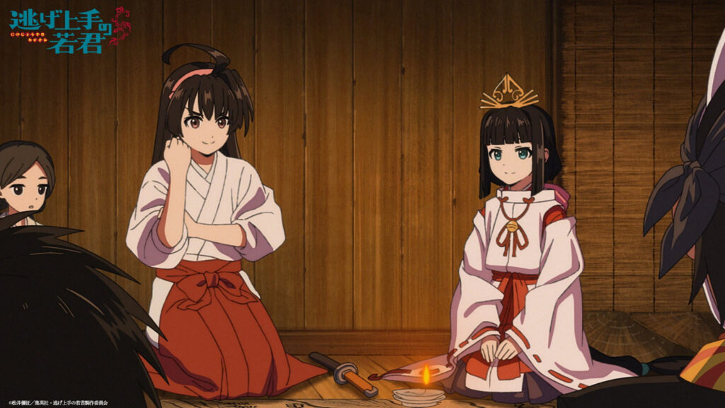 The Elusive Samurai supporting characters Shizuku and Ayako Mochizuki seen in season 1 episode 8