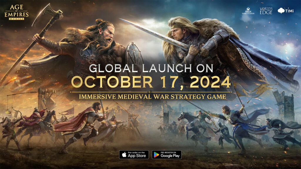 Age of Empires Mobile release date key visual