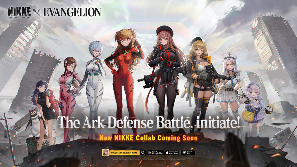 Goddess of Victory: Nikke x Evangelion Collab Key Event Visual