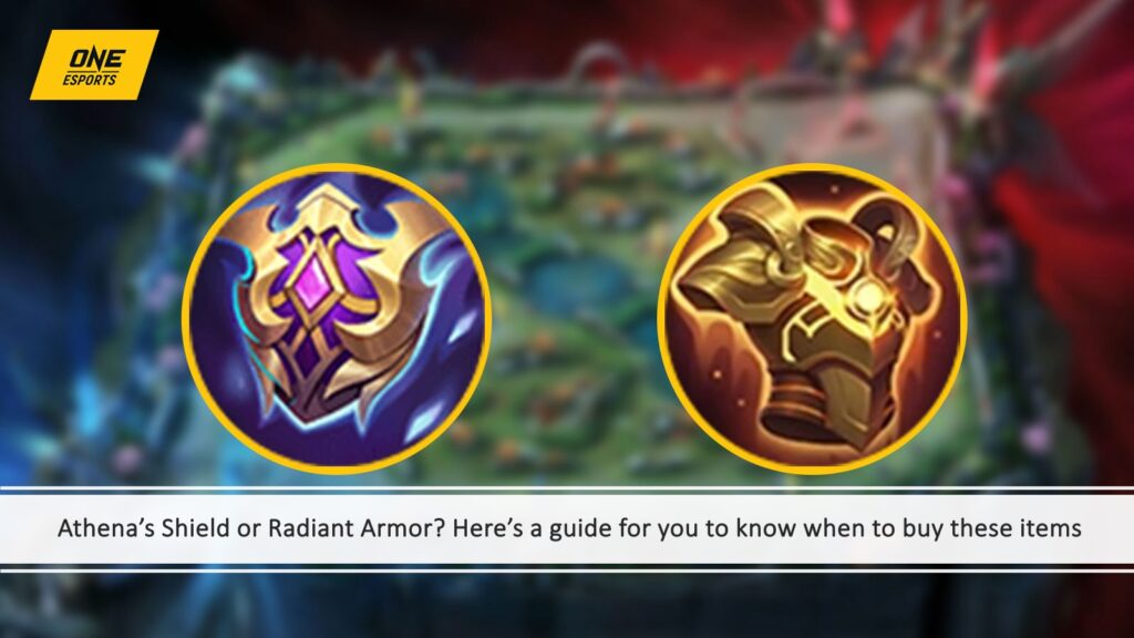 Mobile Legends: Bang Bang Magic Resistance equipment Athena's Shield and Radiant Armor guide