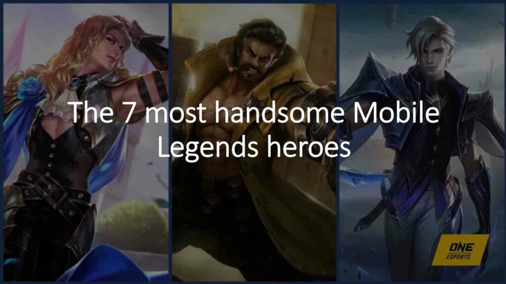 Lancelot, Roger, and Aamon in ONE Esports featured image for article "The 7 most handsome Mobile Legends heroes"