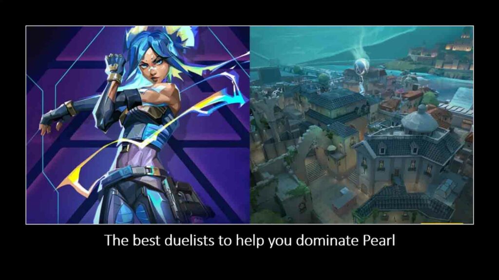 The best duelists to play on Valorant Pearl map according to ONE Esports featuring Neon