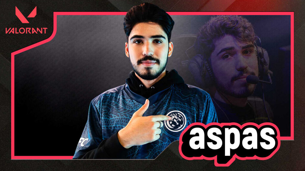 Leviatan Valorant pro player Erick "aspas" Santos