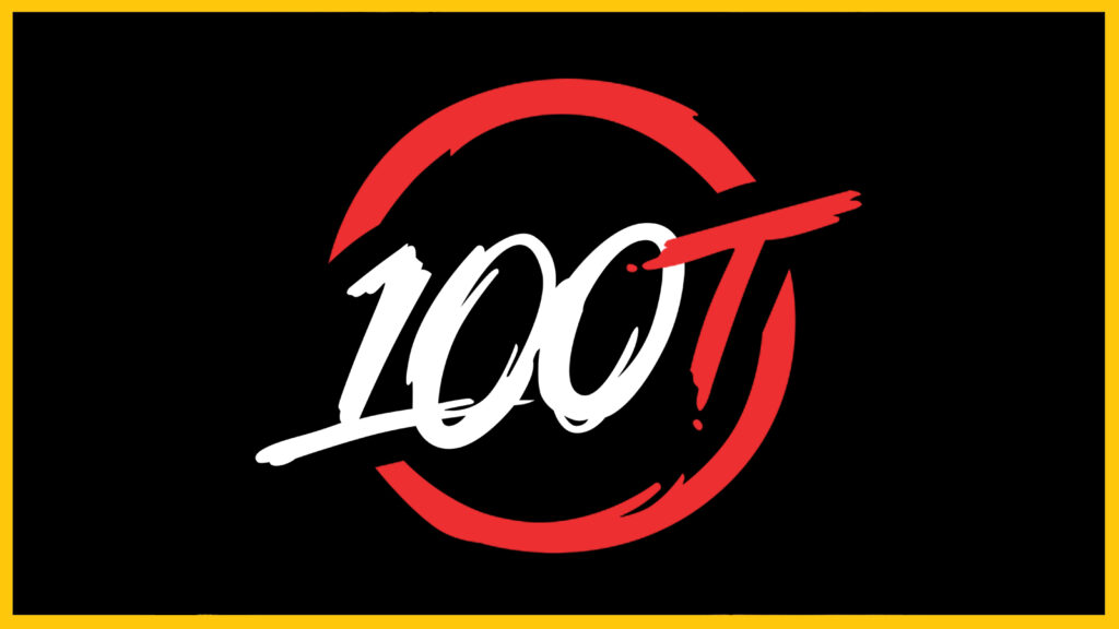 100 Thieves logo and wallpaper