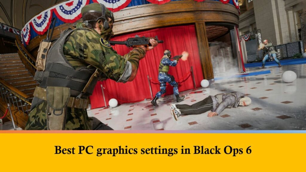 Operators battling on Gala map in ONE Esports' image for best PC graphics settings in Black Ops 6