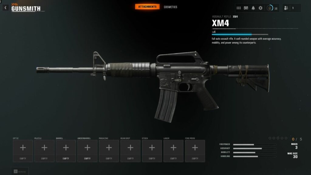 XM4 in Black Ops 6 beta