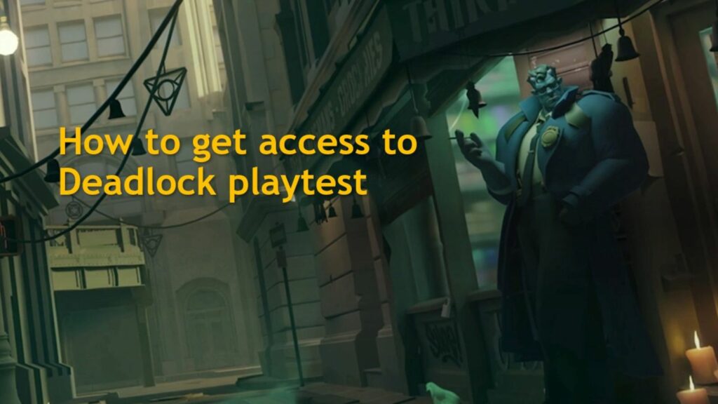 Deadlock character Abrams in ONE Esports' image for how to get access to Deadlock playtest