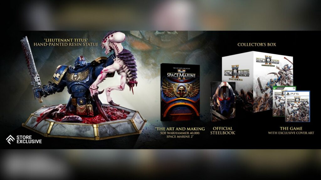 Space Marine 2 Collector's Edition preorder bonuses