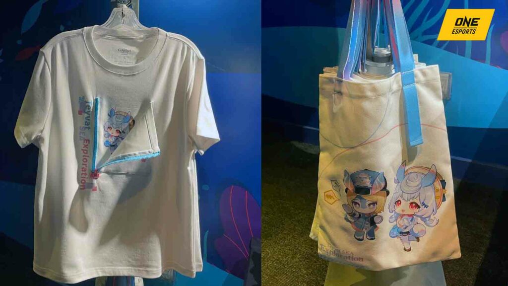 Teyvat SEA Exploration SEA Aquarium t-shirt and tote bag