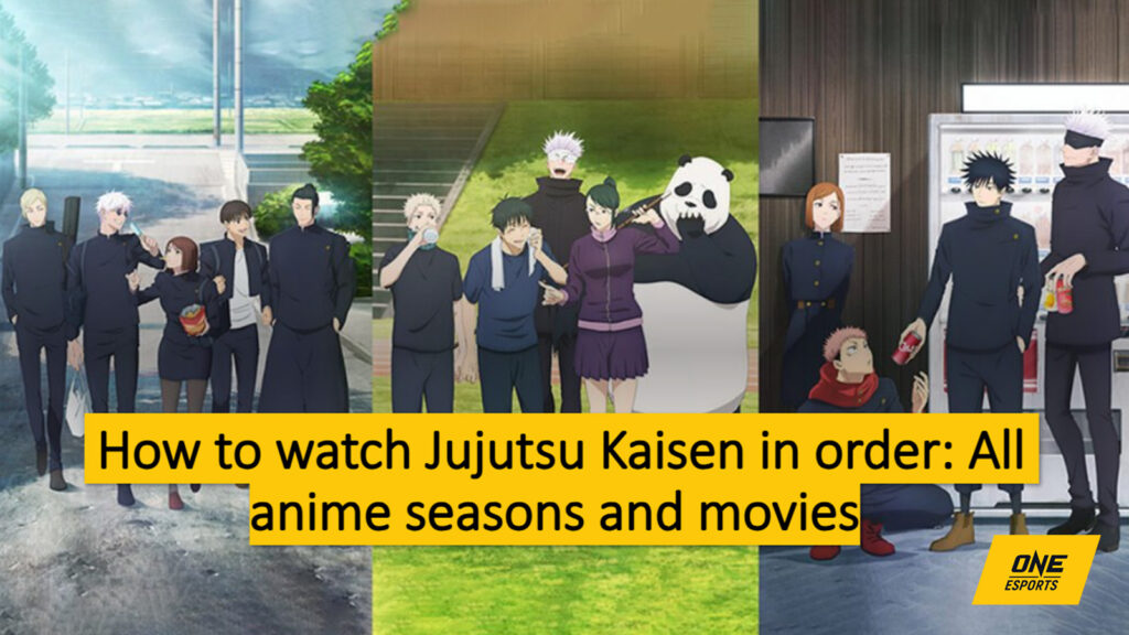 Jujutsu Kaisen watch order. Protagonists seen in different arcs and seasons of the anime