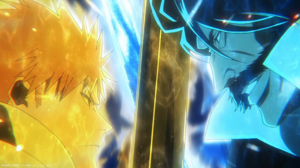 Bleach Thousand Year Blood War Ichigo Kurosaki versus Yhwach seen in part 3 episode 1