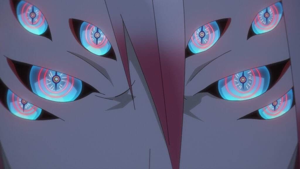 Hachiro's eyes in Blue Exorcist season 4