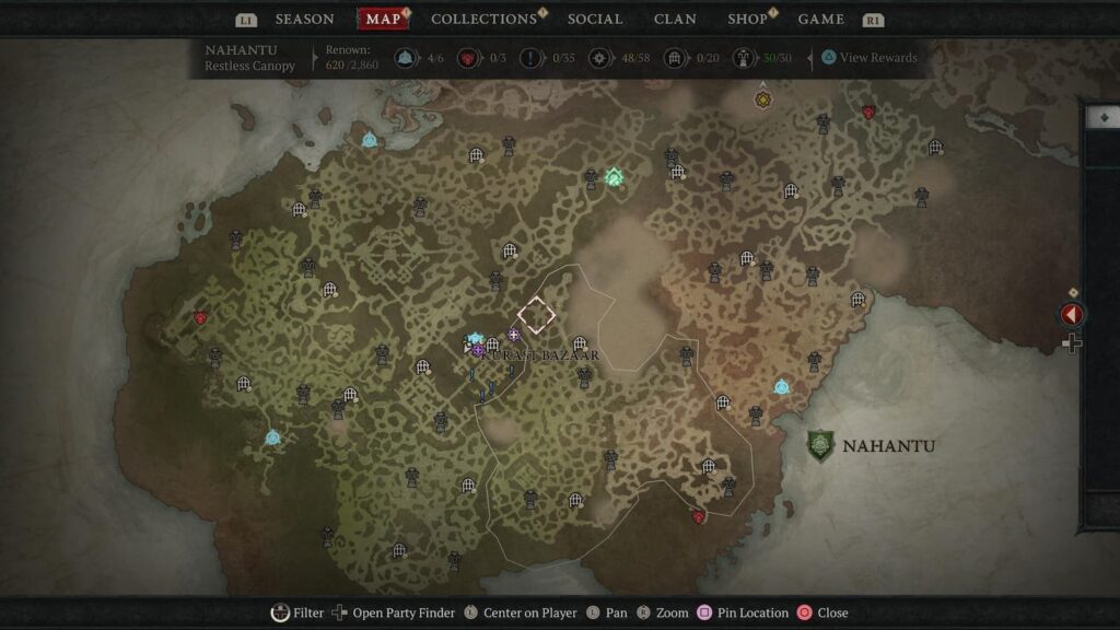 All Diablo 4 Tenets of Akarat locations