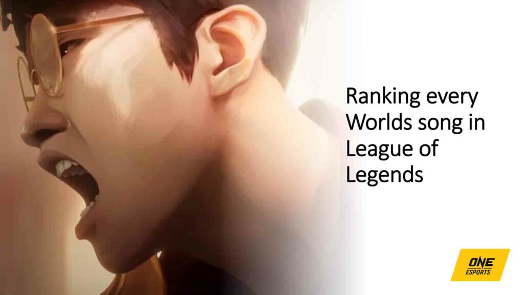 Faker in Heavy Is The Crown, featured image for ONE Esports article "Ranking every Worlds song in League of Legends"