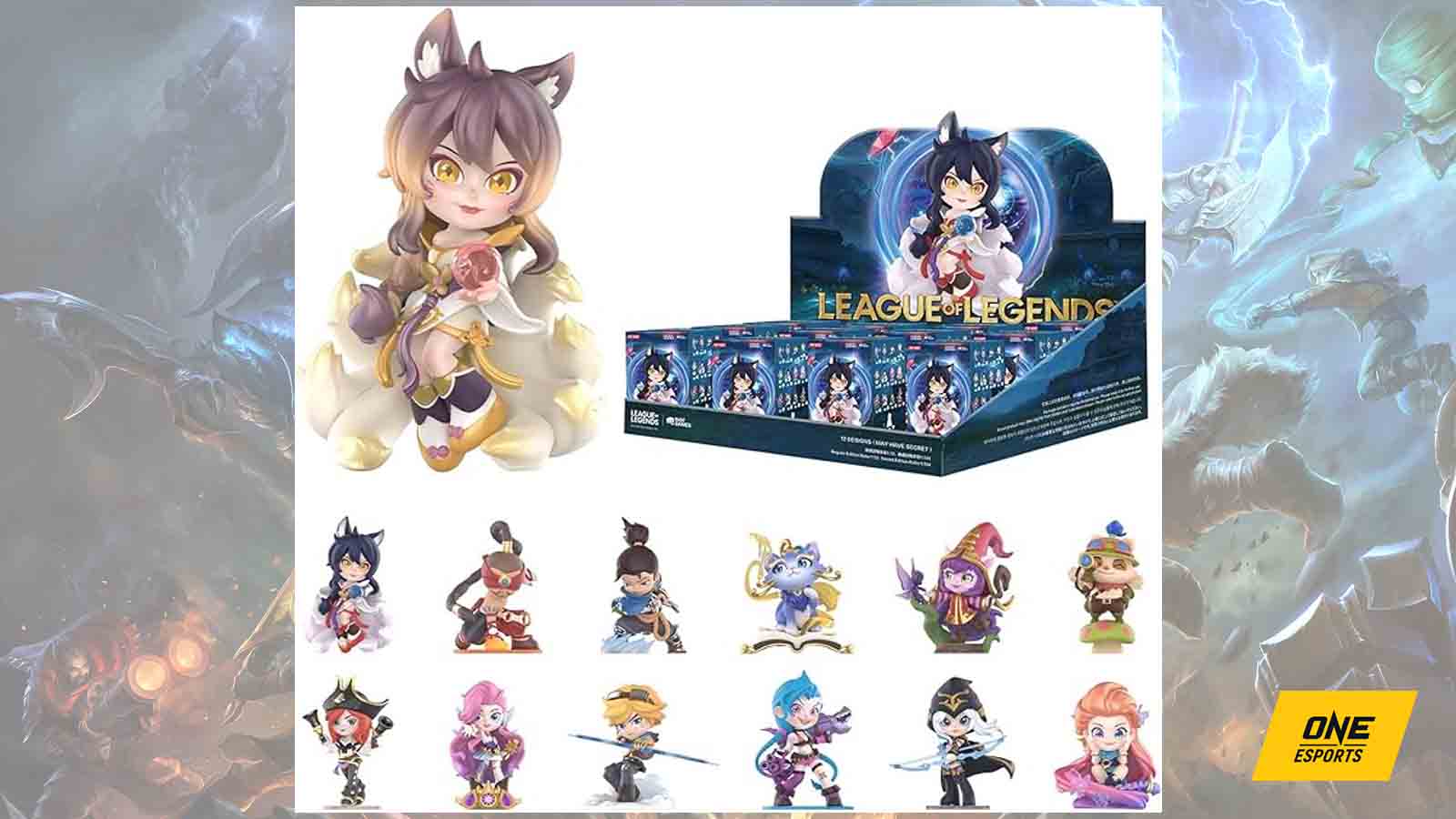 POP MART League of Legends Classic Characters Blind Box Figures, Random Design Mystery Toys