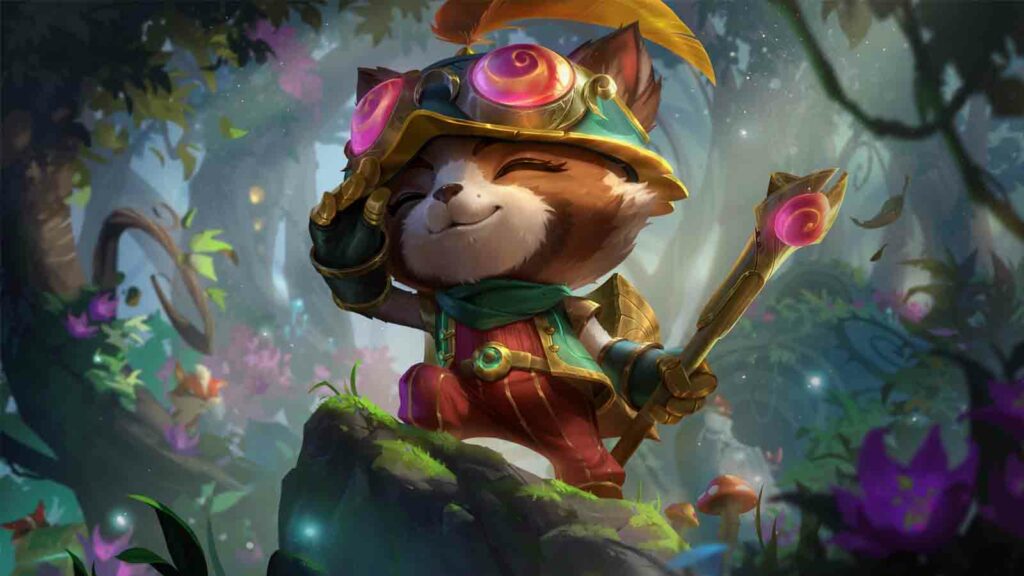 Recon Teemo splashart official wallpaper