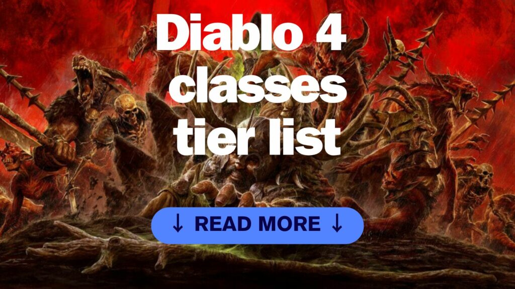 ONE Esports' image for Diablo 4 class and build tier list