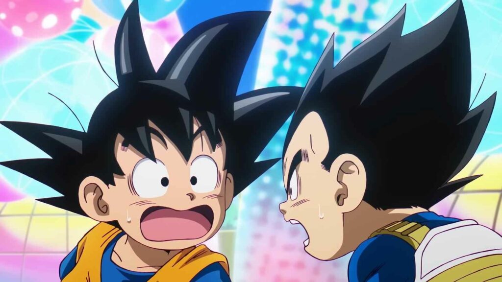 Goku and Vegeta in Dragon Ball DAIMA